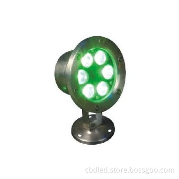6W Green LED Underwater Light